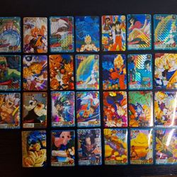 Dragon Ball Z Prism Stickers Trunks Goku Vegeta 1996 Bandai Vintage Stickers