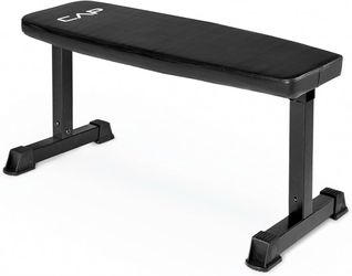 Cap Barbell Flat Weight Bench Black