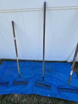 šæ Metal Bow Rake Lot ā 6 Garden Rakes | $7 each or $35 for all 6