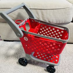 Target shopping cart & dolls