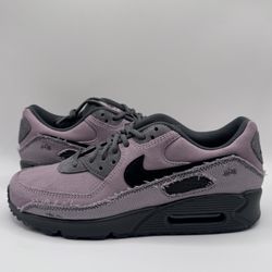 Size 10M- Nike Nike Air Max 90 Premium Light Violet Ore IQ0612-226