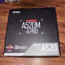  AMD motherboard A520M-A PRO