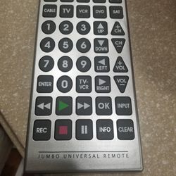 Jumbo Universal Remote