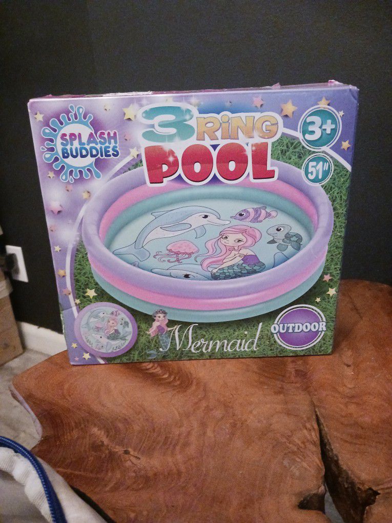 3 Ring Pool For Kids