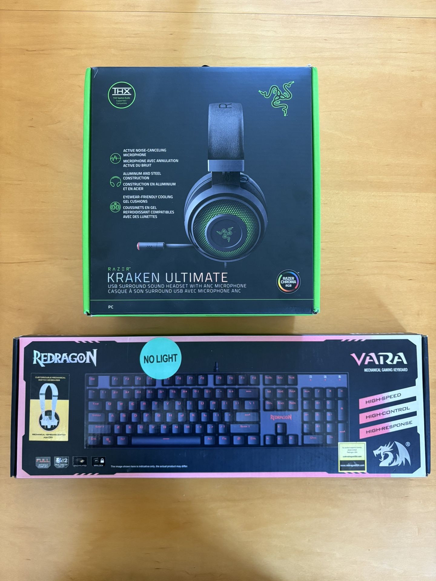 Mechanical Gaming Keyboard & Headset