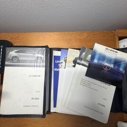 2008 Lexus Rx400h Owners Manual 