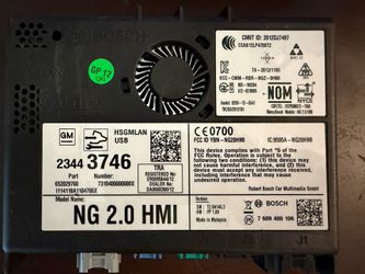 GM NG 2.0 HMI