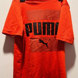Red Puma Tee Size 5