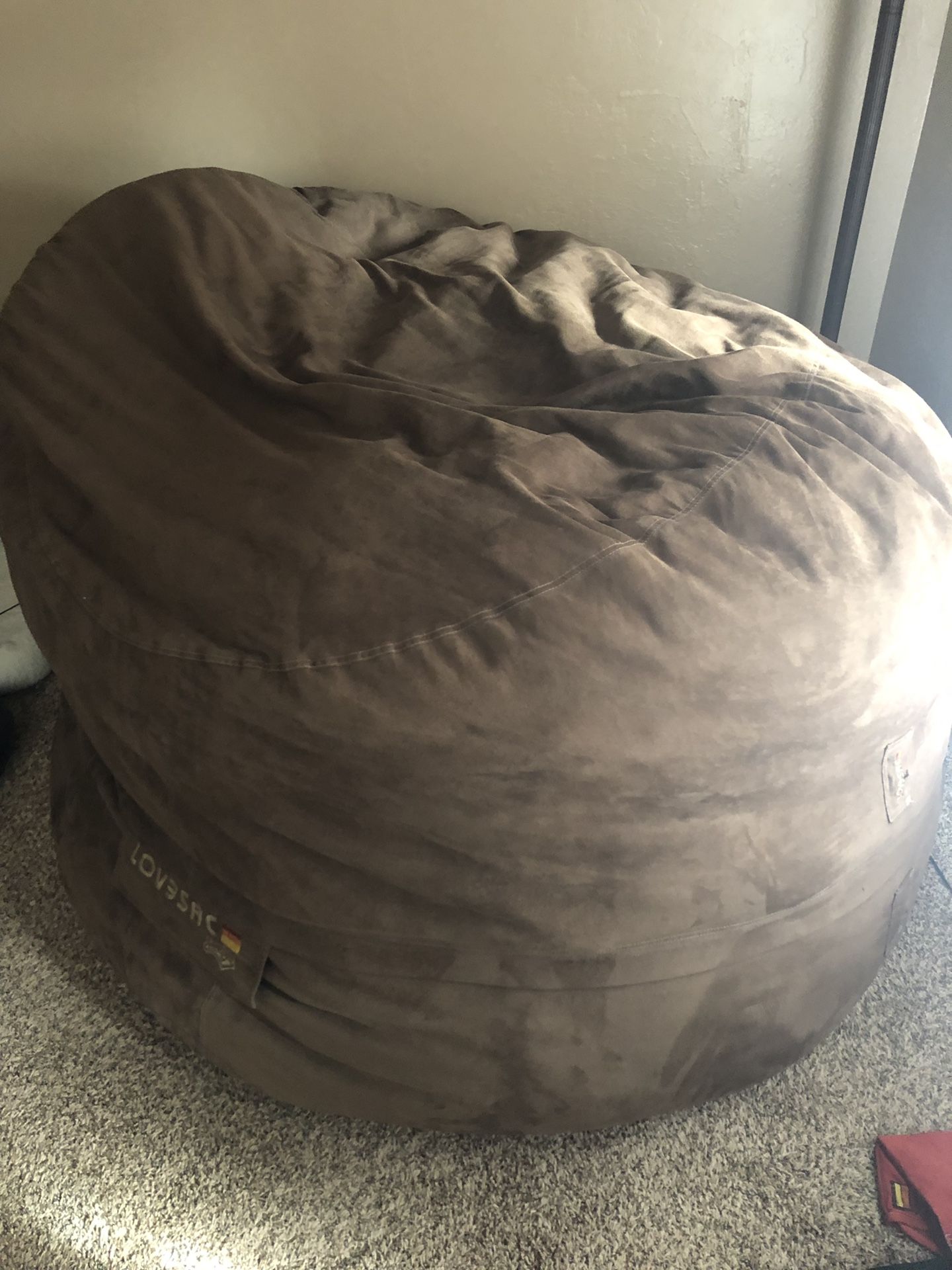 Love sac super sac bean bag couch