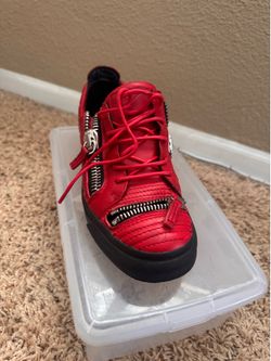 Giuseppe Zanotti Red leather Sneakers