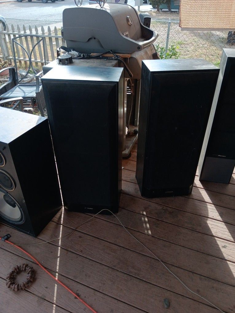 Pioneer Big Stack Speakers for Sale in Waterford, CA OfferUp