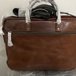 Fossil Haskell Double Zip Workbag
