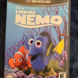 GameCube Finding Nemo Game