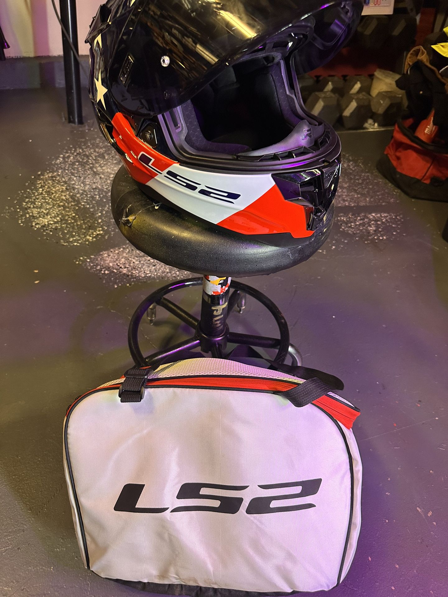 Motorcycle Helmet Carbon Fiber LS2