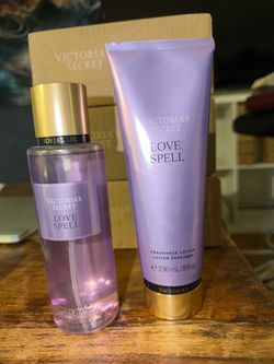 Combo Victoria’s Secret Love Spell Fragrance Lotion and fragrance mist