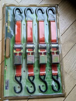 American Favorite Tools. 4 PC  Ratchet tie down 1×15