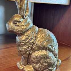 Gold Tone Rabbit Metal 