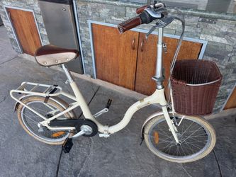BARCELONA Citizen Bike 20" 3-speed Folding Cruiser.