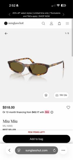 Miu miu sunglasses