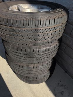 16" 6 lug Tacoma gen 1 wheels with brand new tires