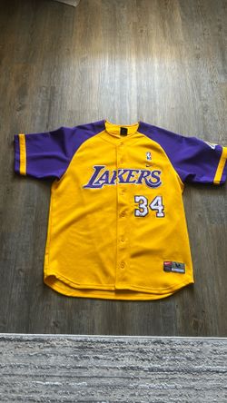 Lakers baseball jersey