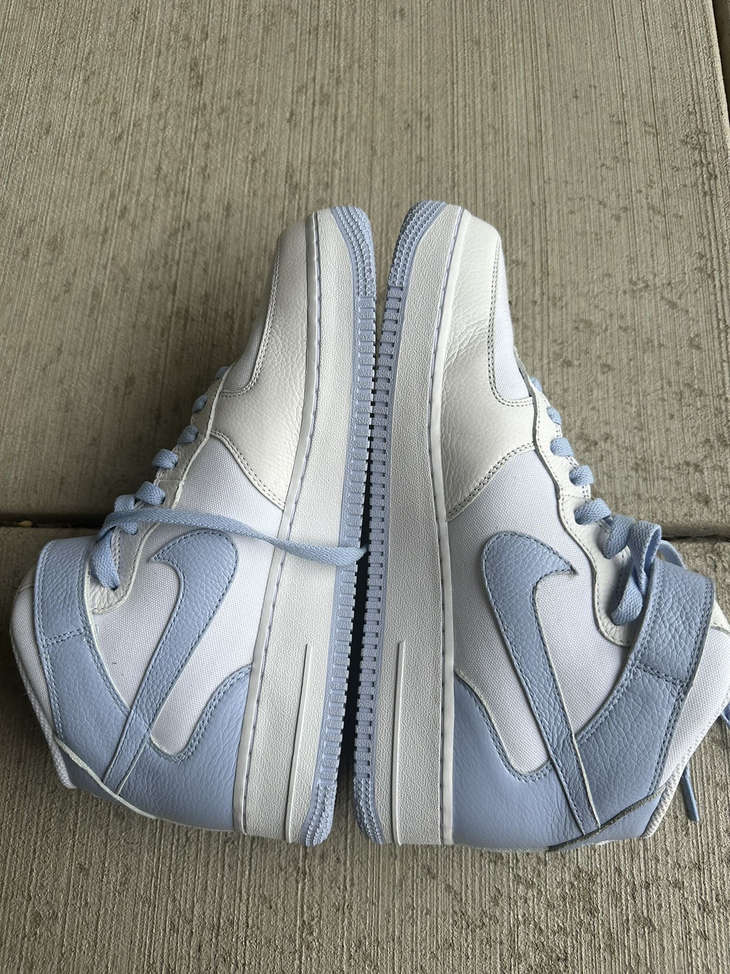 Nike Air Force 1 . Baby blue Male Size US 10,5 