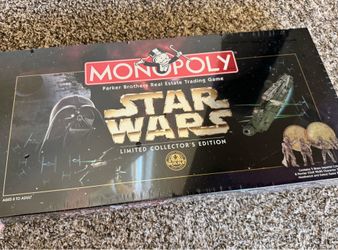 SEALED - Star Wars Monopoly Limited Collector's Edition