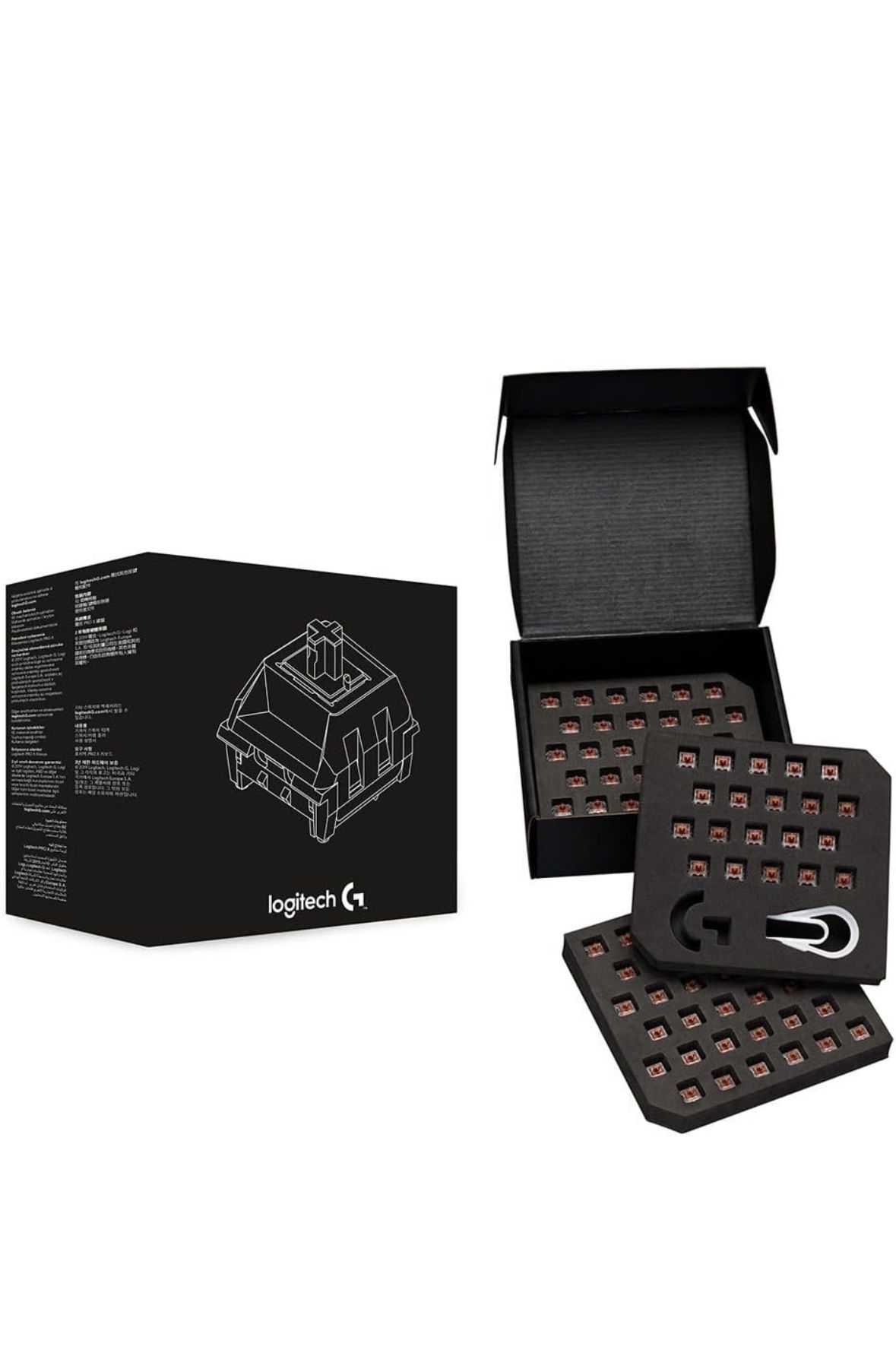 Logitech G Pro X Mechanical Gaming Keyboard Switch Kit (GX Blue Tactile)