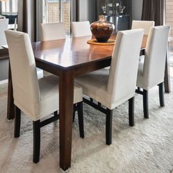 Dining Table w/6 Chairs