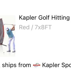 Golf Hitting Mat And Net