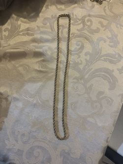 14k Pieces ( Rope Chain , Pendant, Bracelet)