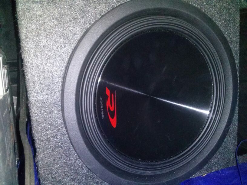 5000 Watt amp and sub.