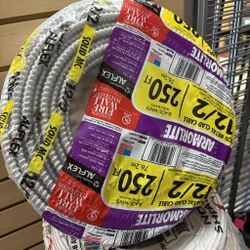 New MC Metal Clad Cable 12/2 250ft