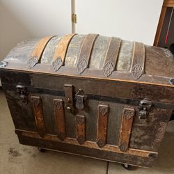 Antique Steamer Trunk