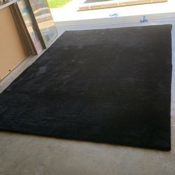 Chinchilla Feel Faux Fur Area Rug