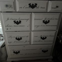 Vintage French Provincial Chest Dresser by Harmony House *Local Pick Up Only