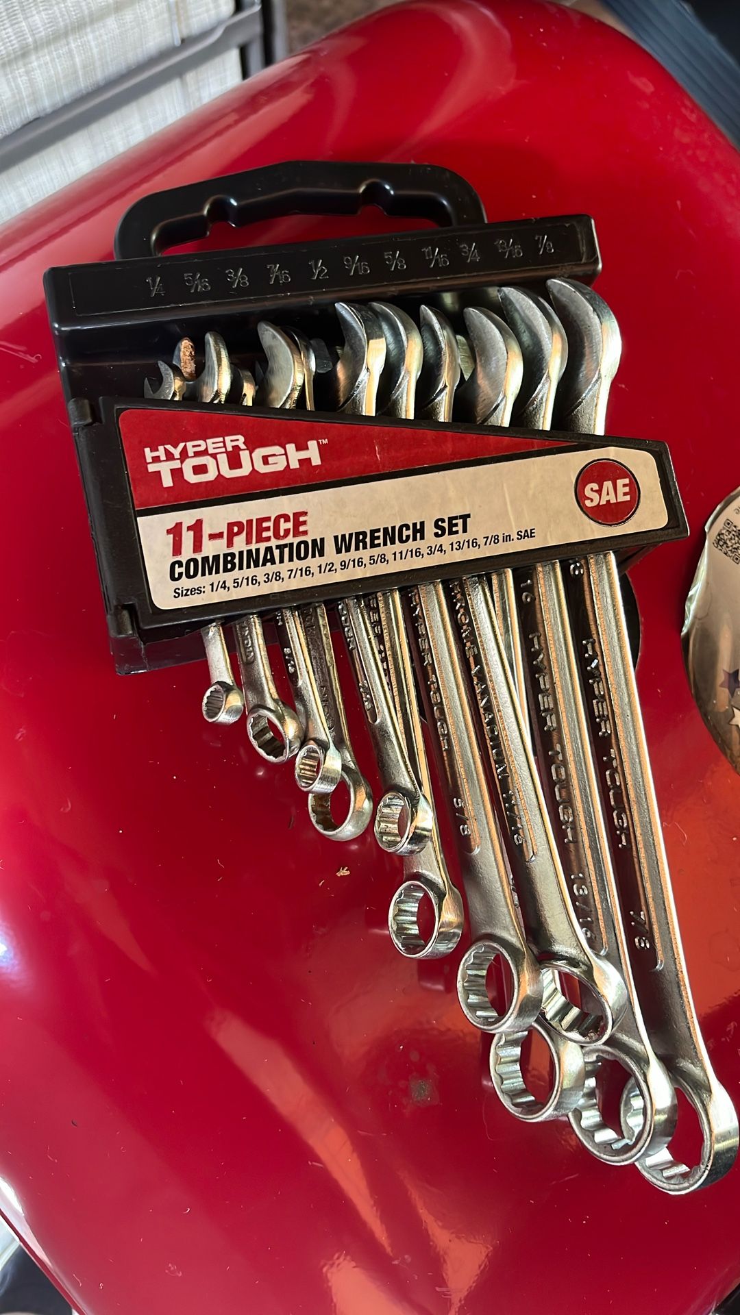 11 Piece Wrench Set