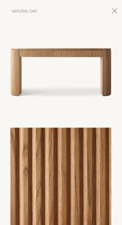 BYRON CONSOLE TABLE WITH DRAWERS RESTORATION HARDWARE