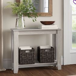 Console table with shelf brand new never opened Console table with shelf brand new never opened