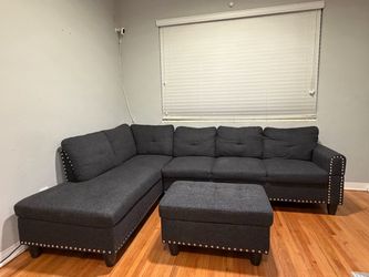 Used (sectional) couch w/ ottoman