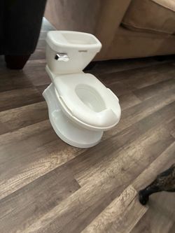 Baby toilet works !