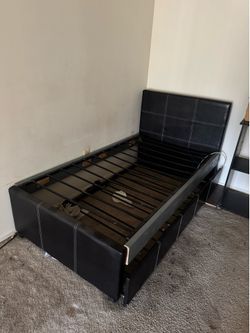 Twin size bed