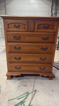 Solid Wood Tall Dresser Chest of Drawers