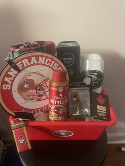 Men’s 49ers Valentines Day Gift Basket 