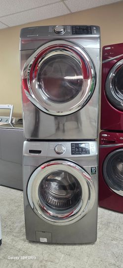 Stackable Washer Dryer Electric Working Properly ♥️ 🎈 🛑 🎒