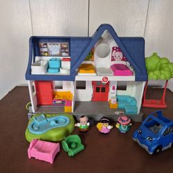 Fisher Price Little People Friends Together Play House With 3 Smart Stages Levels 
