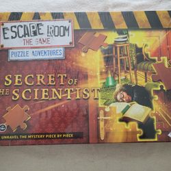 Escape Room: Puzzle Adventures - Secret of The Scientist Jigsaw Puzzle & Game