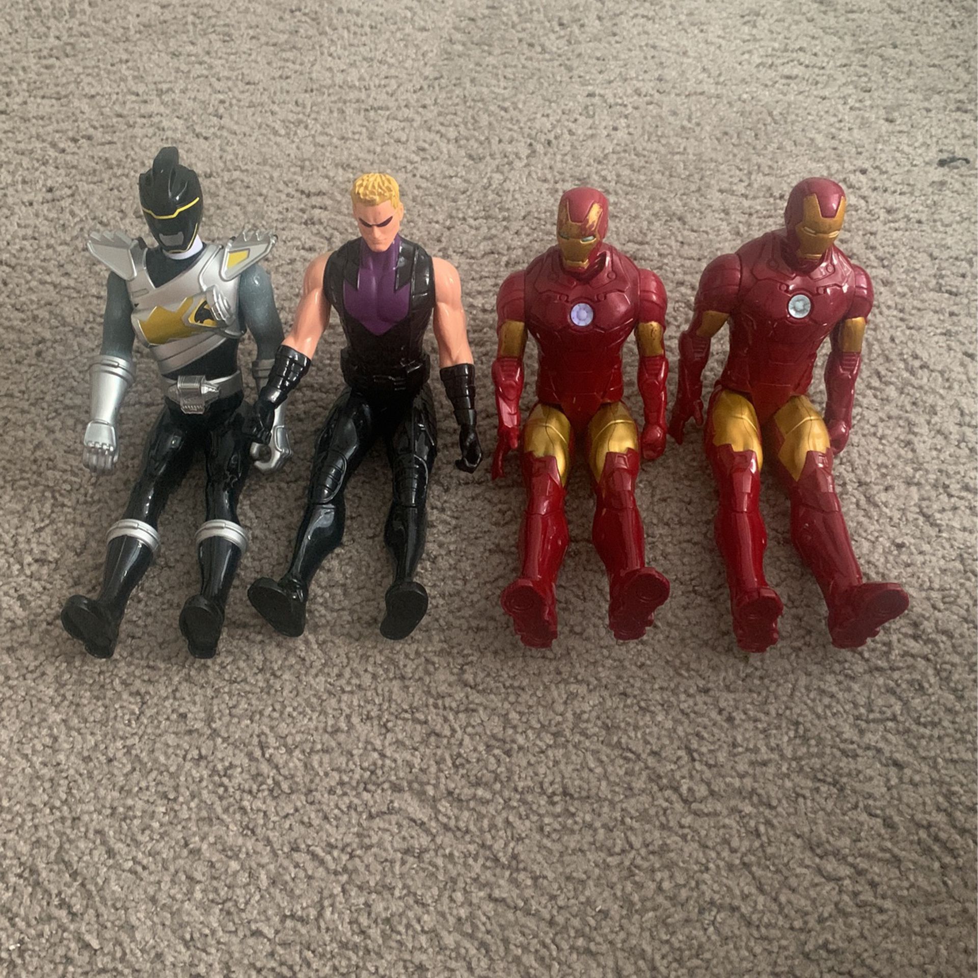 Collectable Marvel And Power rangers 