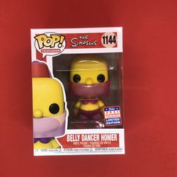 Funko Pop! The Simpsons Belly Dancer Homer (#1144) | 2021 SDCC Summer Exclusive