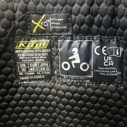 Klim GTX Adventure motorcycle Boot